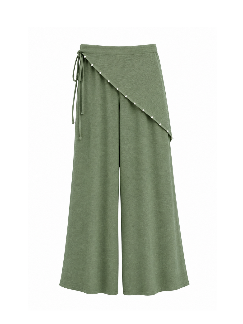 Pantalón tachuelas verde