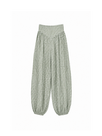 Pantalón vichy verde