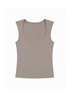 Camiseta licra fría taupe