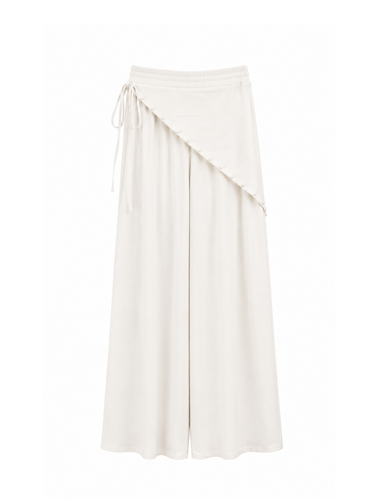 Pantalón tachuelas beige