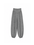 Pantalón vichy negro