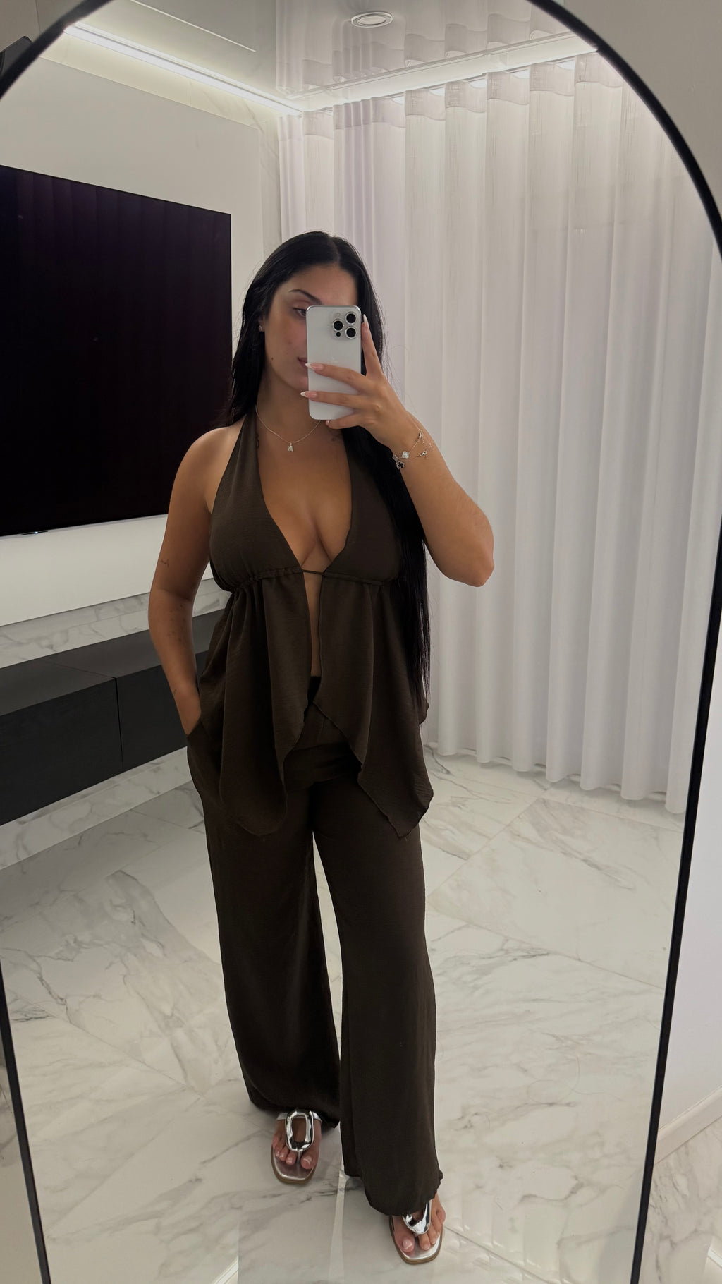 Conjunto Siena marrón