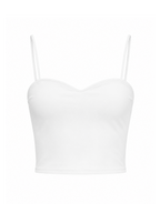 Top licra fría blanco